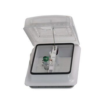 Стельовий люк-вентилятор Berhimi 28&times;28 (12V, без LED) BH-28-0601 фото